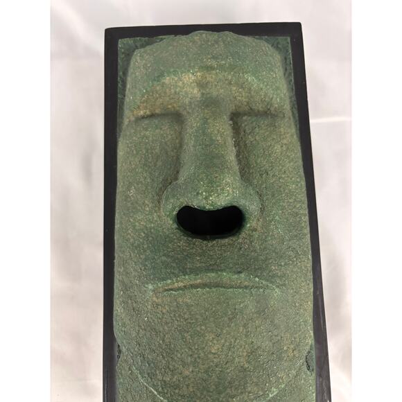 VTG Moai Tissue Box Holder Cover Easter Island Head Tiki Rotary Hero -Cover only - Picture 16 of 16